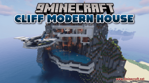 Cliff Modern House Map (1.21.1, 1.20.1) – Contemporary Elegance Thumbnail