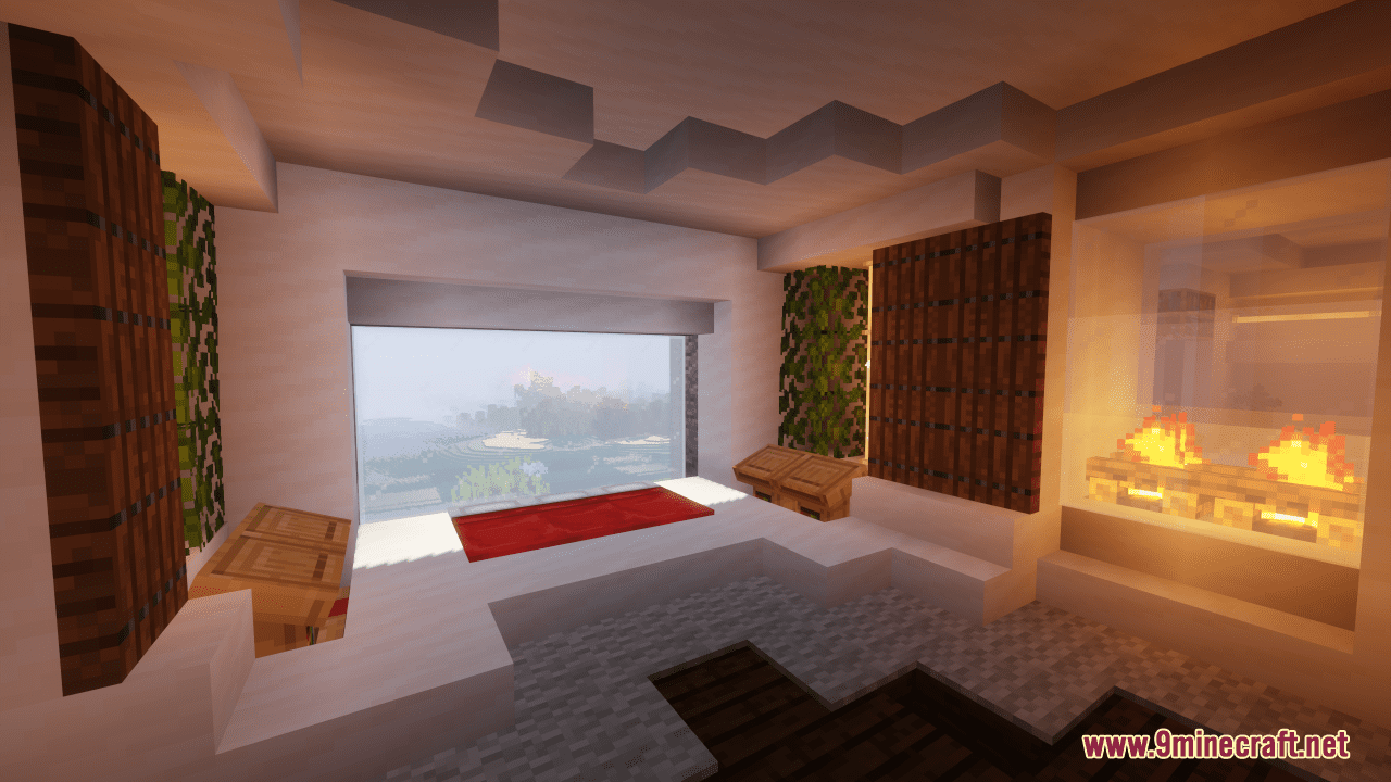 Cliff Modern House Map (1.21.1, 1.20.1) - Contemporary Elegance 9