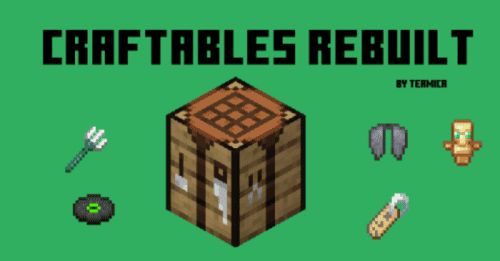 Craftables Addon (1.20, 1.19) – MCPE/Bedrock Mod Thumbnail