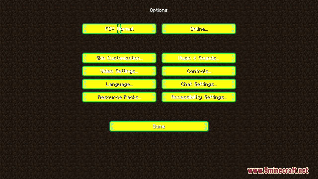 Cyberpunk: Edgerunners Custom GUI Resource Pack (1.20.6, 1.20.1) - Texture Pack 2