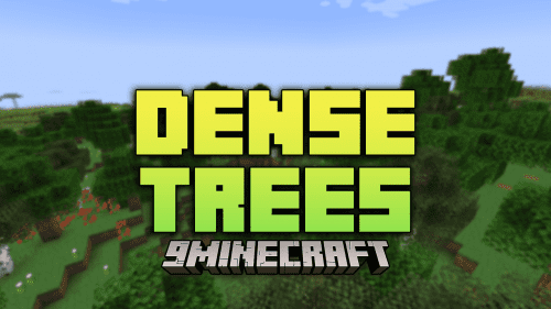 Dense Trees Mod (1.20.4, 1.19.4) – Resourceful Reforestation Thumbnail