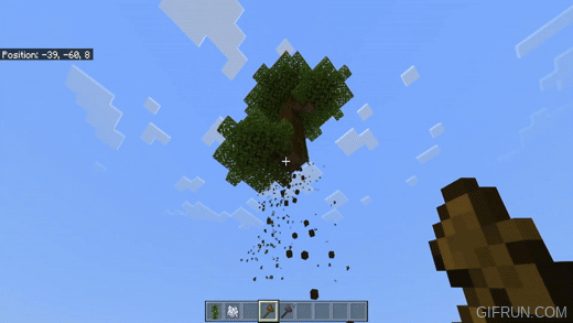 Dew's Tree Capitator Addon (1.20) - MCPE/Bedrock Mod 4