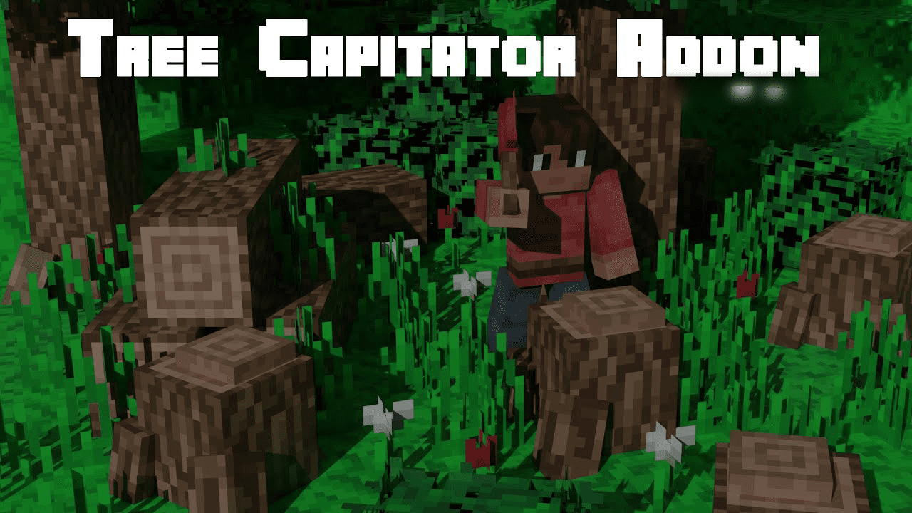 Dew's Tree Capitator Addon (1.20) - MCPE/Bedrock Mod 1