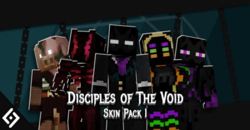 Disciples of The Void Skin Pack (1.20, 1.19) – MCPE/Bedrock Thumbnail