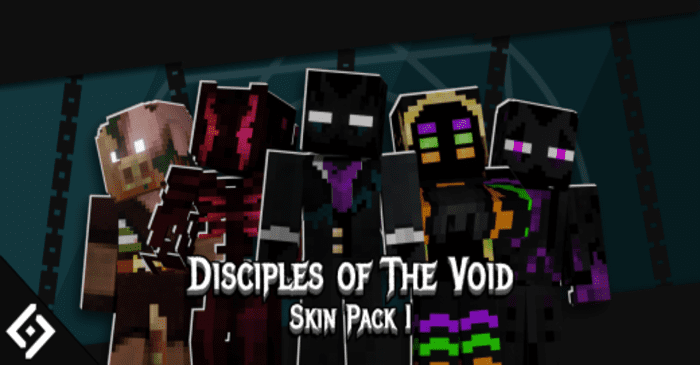 Disciples of The Void Skin Pack (1.20, 1.19) - MCPE/Bedrock 1