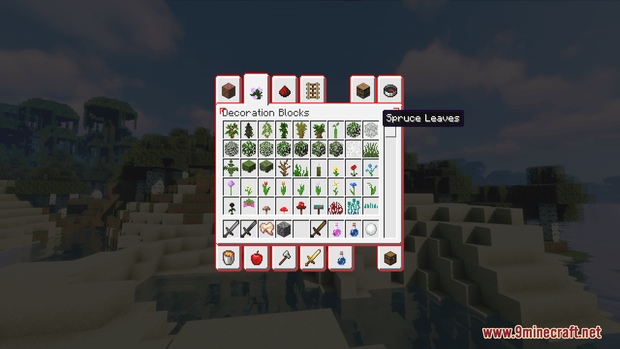 Dororo Custom GUI Resource Pack (1.20.6, 1.20.1) - Texture Pack 8