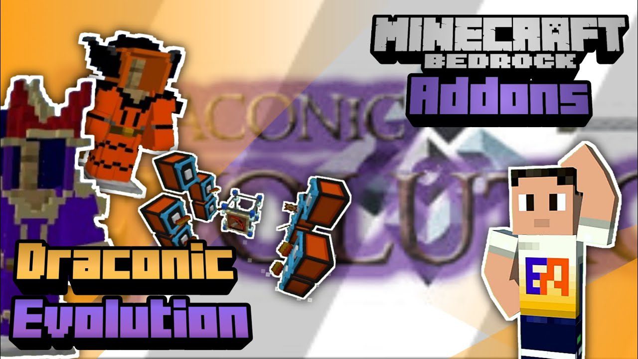 Draconic Evolution Addon (1.20, 1.19) - MCPE/Bedrock Mod 1