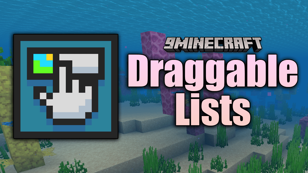 Draggable Lists Mod (1.20.4, 1.19.4) - Simplify Resource Pack and Server Management 1