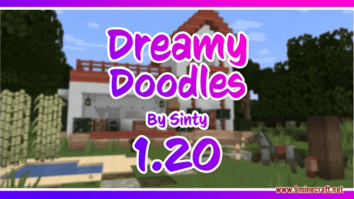 Dreamy Doodles Resource Pack (1.20.6, 1.20.1) – Texture Pack Thumbnail