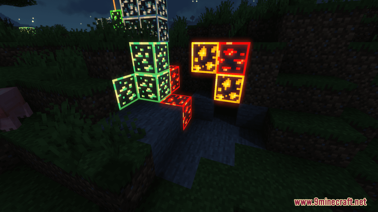 Emissive Ore Outlines Resource Pack (1.20.6, 1.20.1) - Texture Pack 15