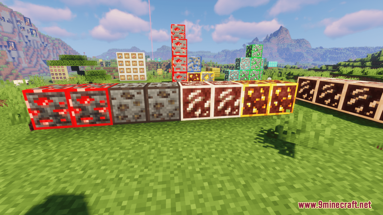 Emissive Ore Outlines Resource Pack (1.20.6, 1.20.1) - Texture Pack 6