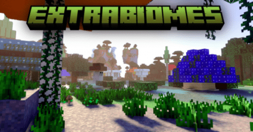 ExtraBiomes Addon (1.20, 1.19) – MCPE/Bedrock Mod Thumbnail