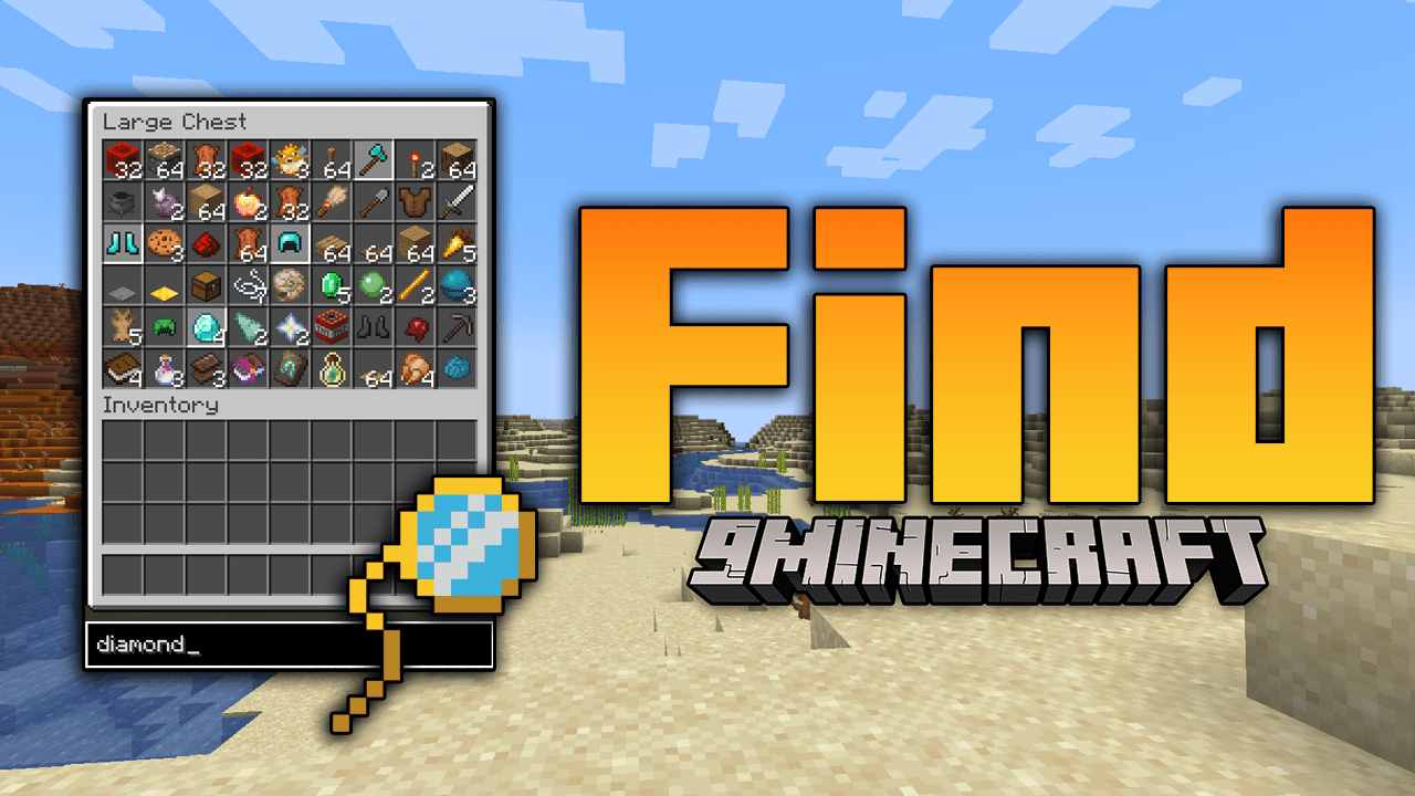 Find Mod (1.20.1, 1.19.2) - Game-Changing Inventory Management 1