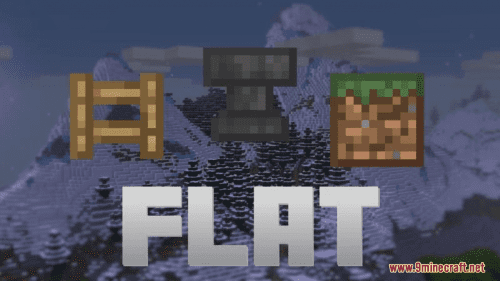 Flat – 2D Items Resource Pack (1.20.6, 1.20.1) – Texture Pack Thumbnail