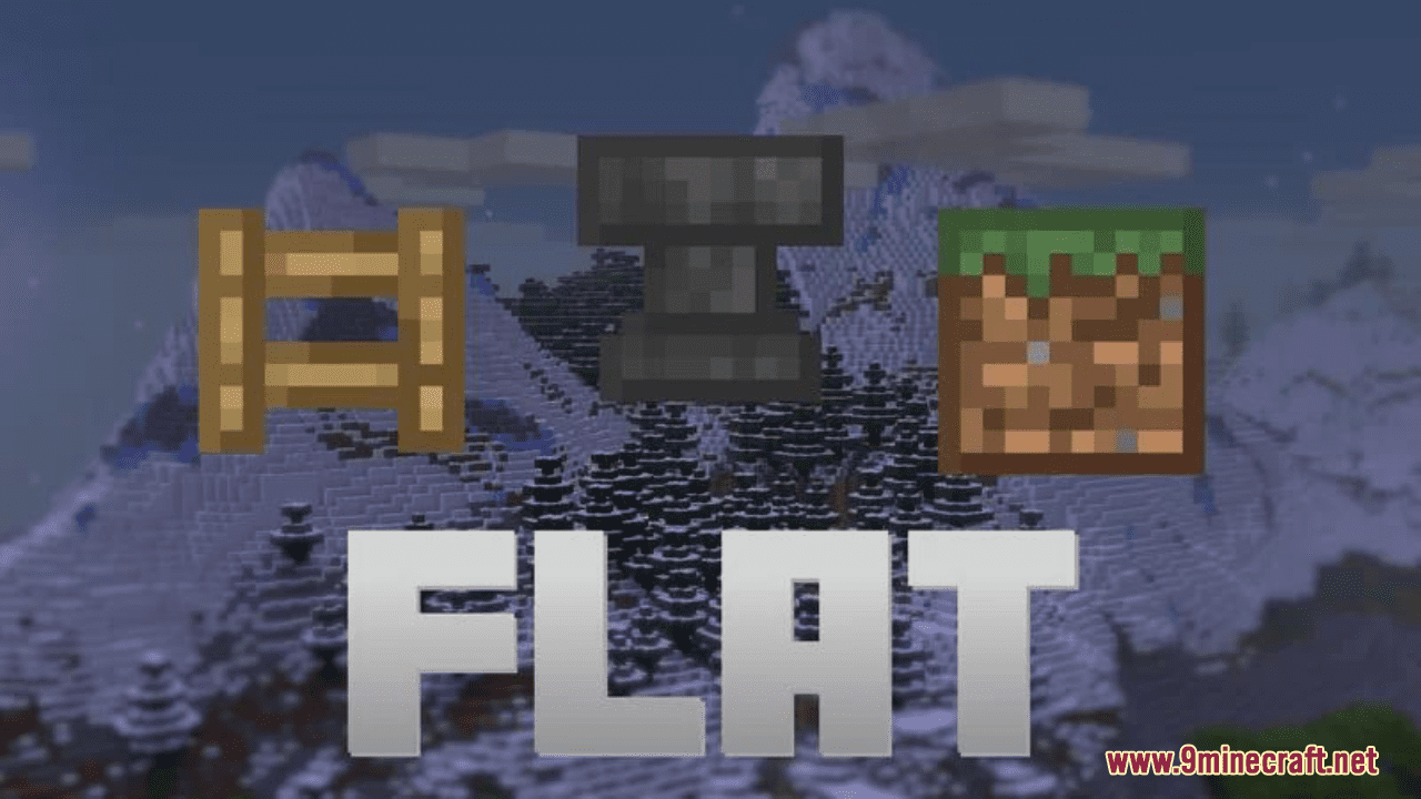 Flat - 2D Items Resource Pack (1.20.6, 1.20.1) - Texture Pack 1