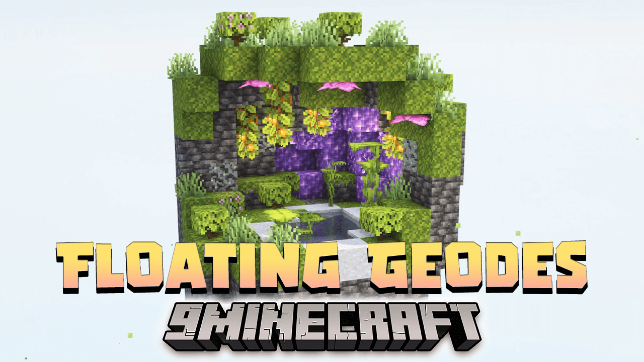 Floating Geodes Data Pack (1.20.2, 1.19.4) - Embark On An Epic Skyblock Adventure! 1