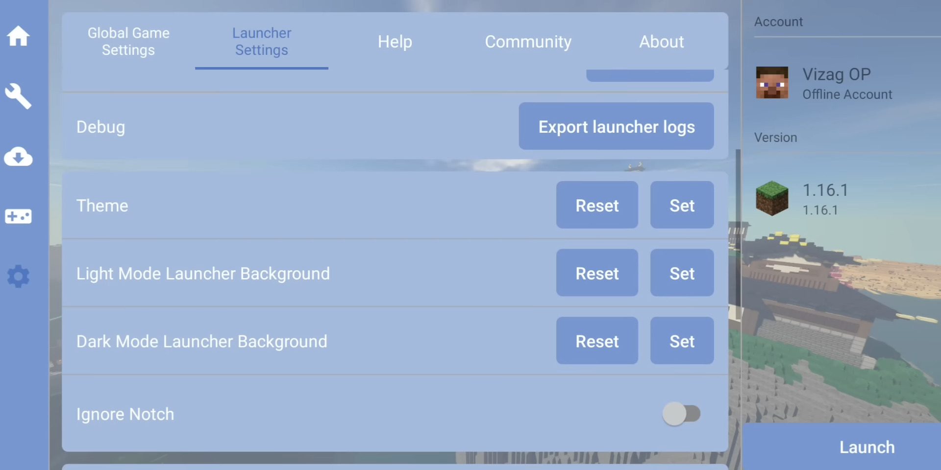 Foldcraft Launcher (1.20, 1.19) - Minecraft PC Emulator on Android 5