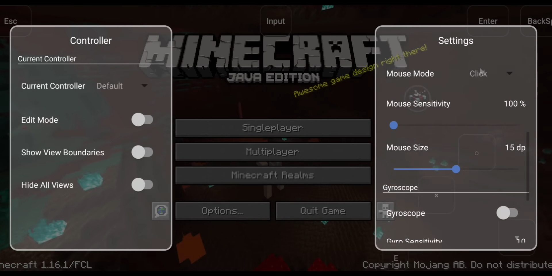 Foldcraft Launcher (1.20, 1.19) - Minecraft PC Emulator on Android 10