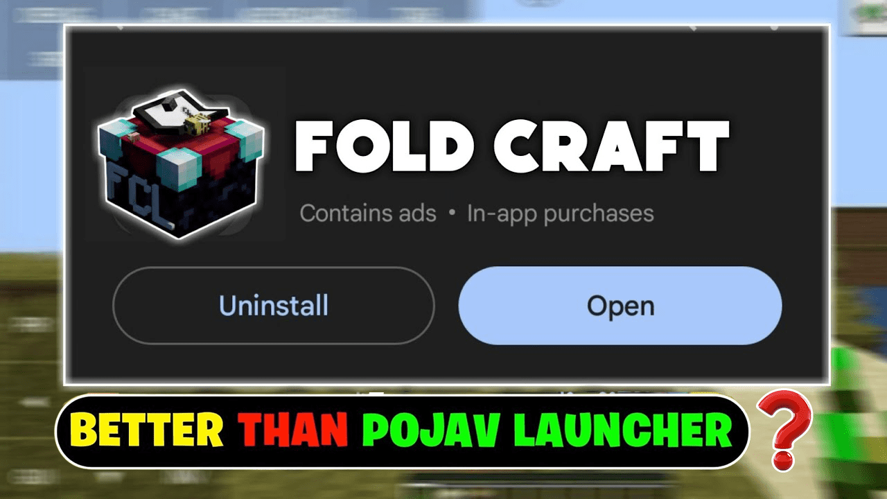 Foldcraft Launcher (1.20, 1.19) - Minecraft PC Emulator on Android 1