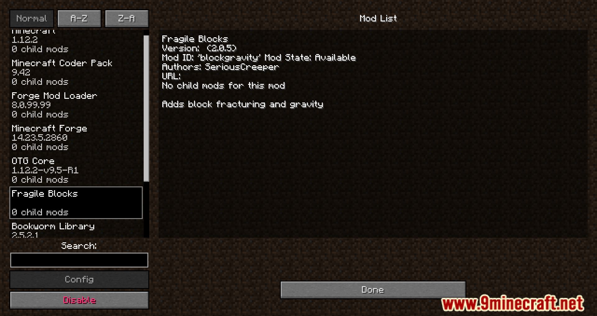 Fragile Blocks Mod (1.12.2) - The Realistic World of Fragile Blocks 2