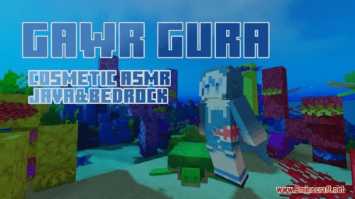 Gawr Gura Resource Pack (1.20.6, 1.20.1) – Texture Pack Thumbnail