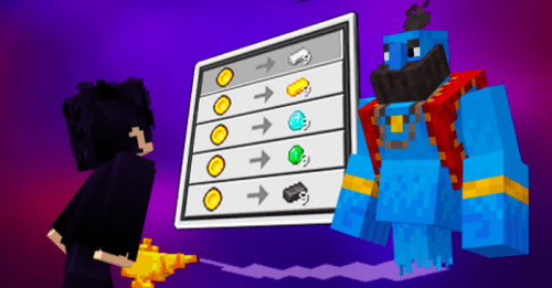 Genie of the Lamp Addon (1.20, 1.19) – MCPE/Bedrock Mod Thumbnail