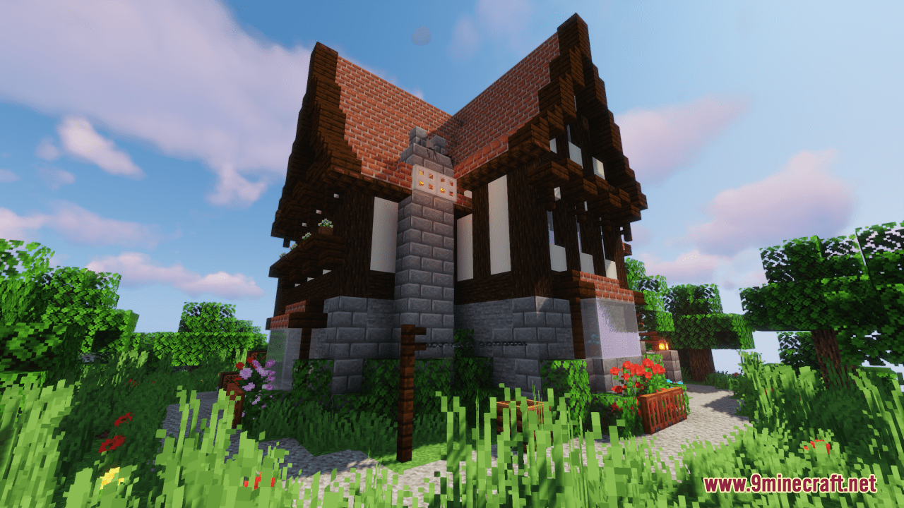 Germanic Style House Map (1.21.1, 1.20.1) - A Taste of Germanic Elegance 5