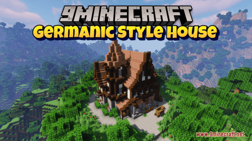 Germanic Style House Map (1.21.1, 1.20.1) – A Taste of Germanic Elegance Thumbnail