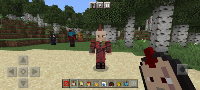 Guardians of the Galaxy Addon (1.20, 1.19) - MCPE/Bedrock Mod 18