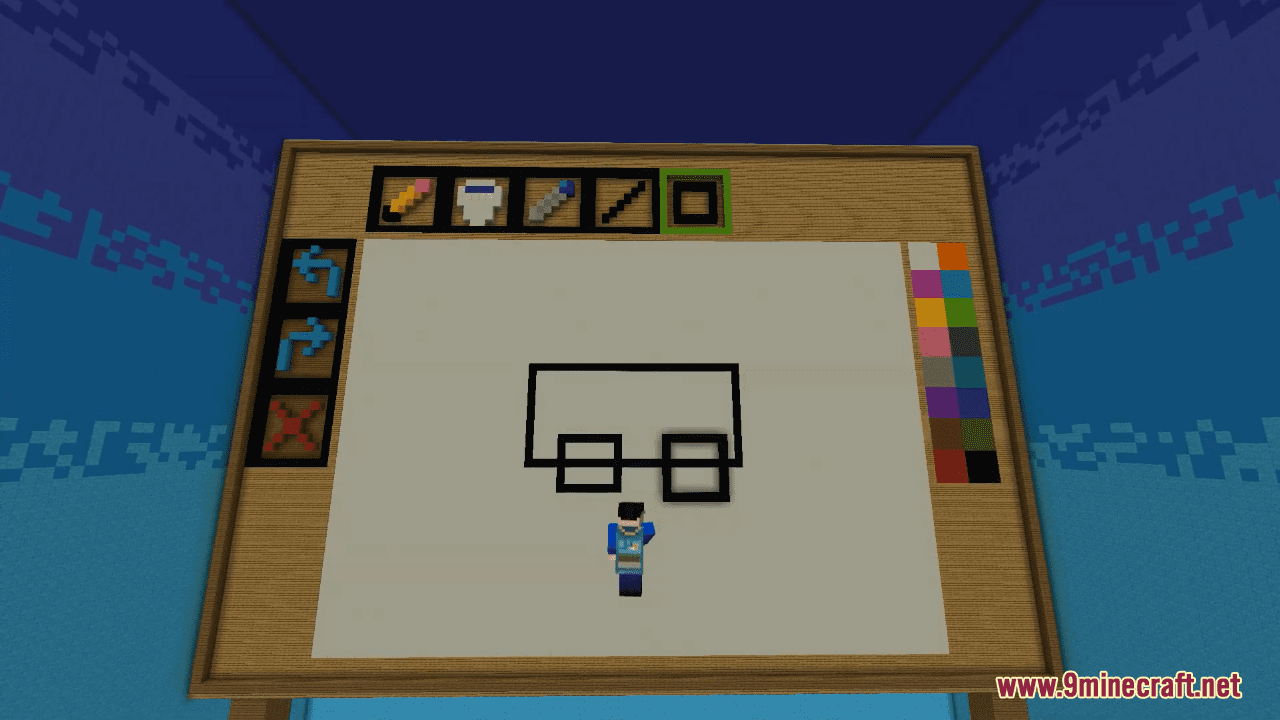 Guess My Drawing Map (1.21.1, 1.20.1) - Multiplayer Word-Guessing Extravaganza 2