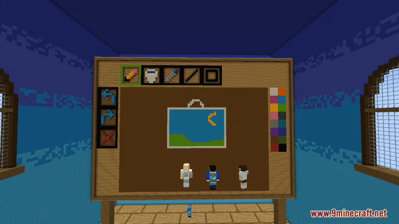 Guess My Drawing Map (1.21.1, 1.20.1) - Multiplayer Word-Guessing Extravaganza 9