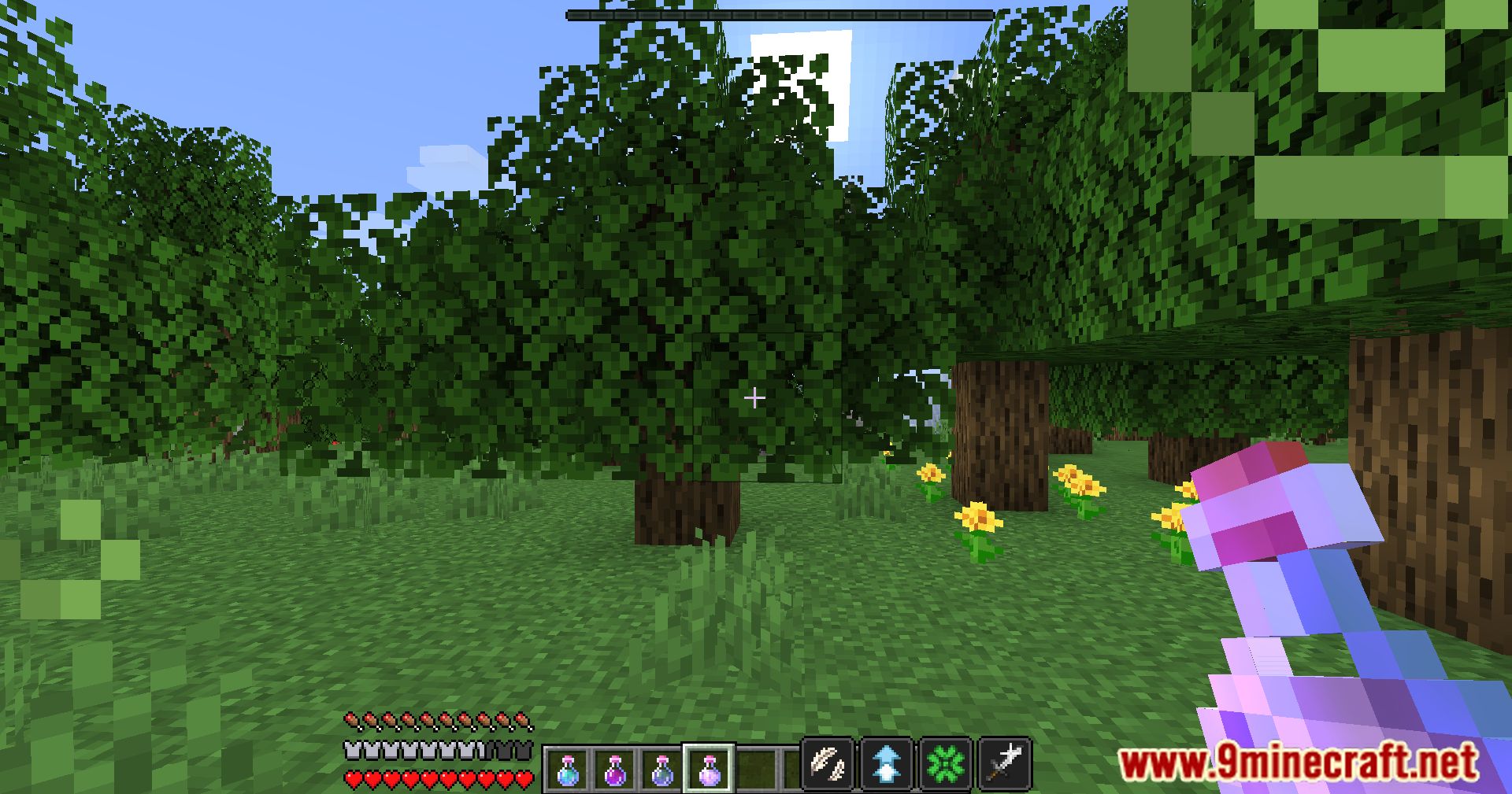 HUDTweaks Mod (1.18.1, 1.16.5) - Simplifies Your HUD 10