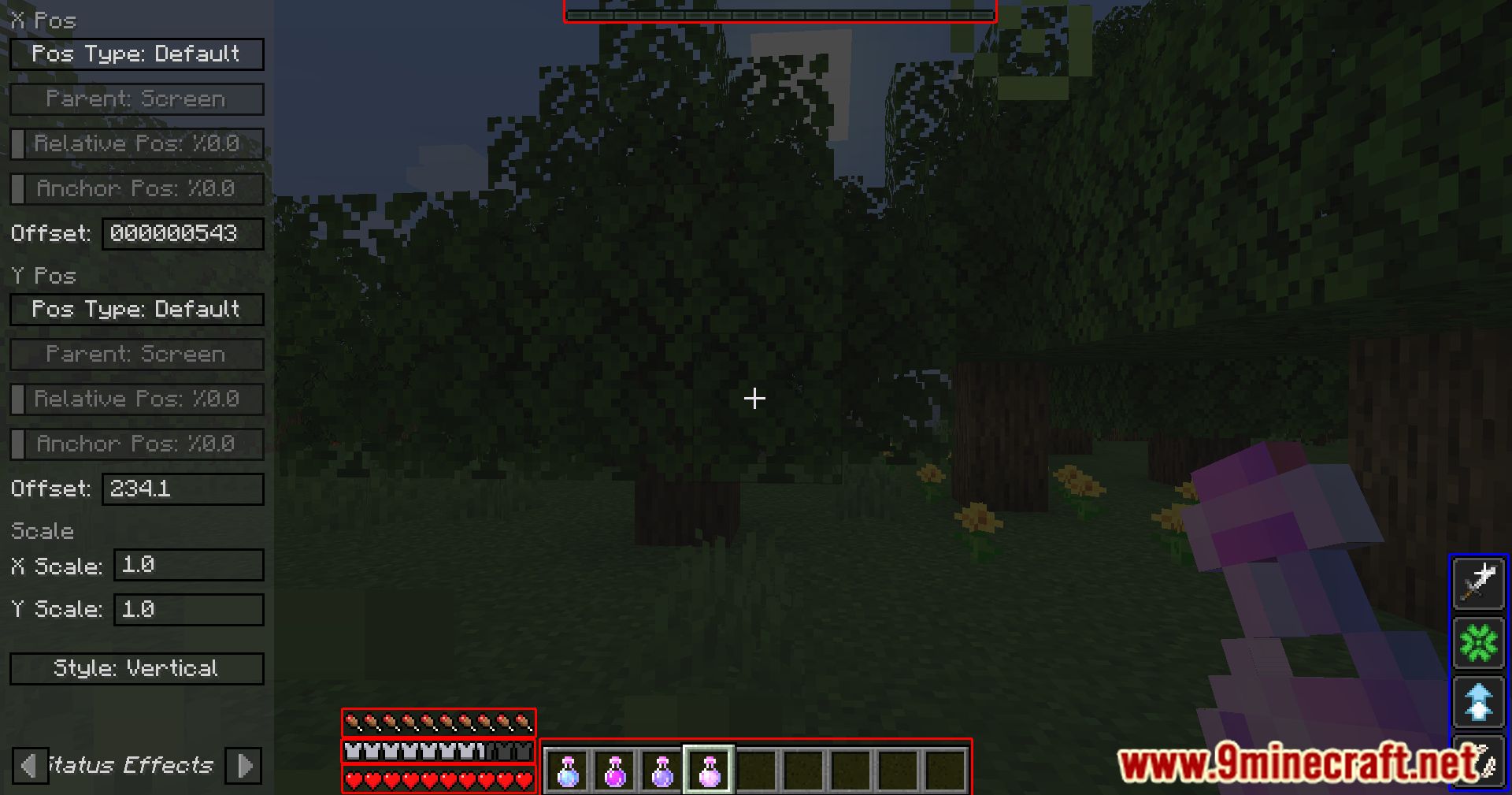 HUDTweaks Mod (1.18.1, 1.16.5) - Simplifies Your HUD 11