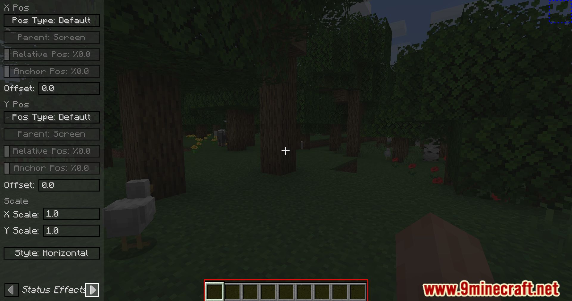 HUDTweaks Mod (1.18.1, 1.16.5) - Simplifies Your HUD 5