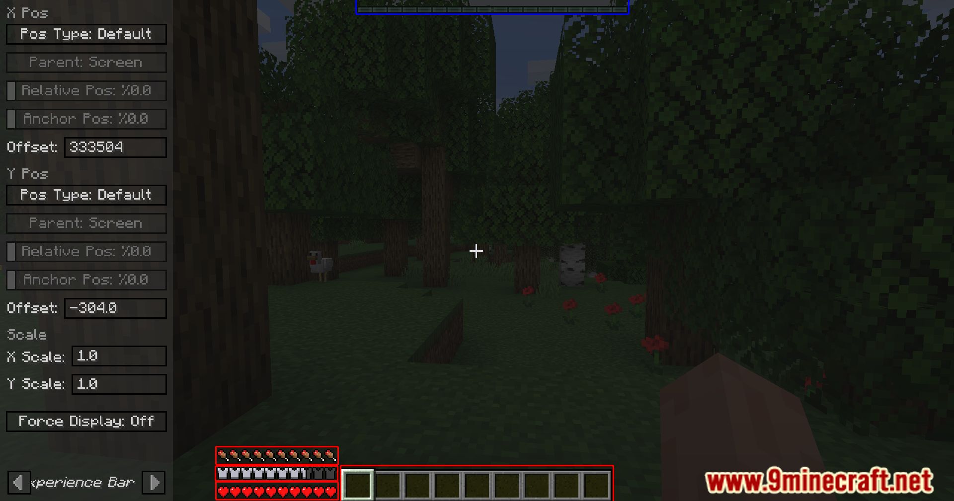 HUDTweaks Mod (1.18.1, 1.16.5) - Simplifies Your HUD 8