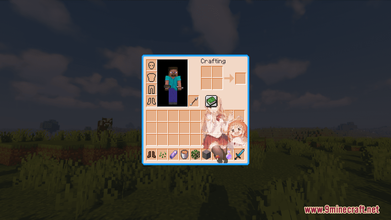 Himouto! Umaru-chan Custom GUI Resource Pack (1.20.6, 1.20.1) - Texture Pack 11