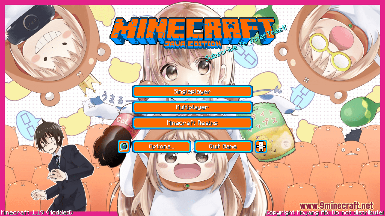 Himouto! Umaru-chan Custom GUI Resource Pack (1.20.6, 1.20.1) - Texture Pack 3