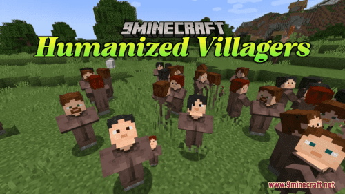 Humanized Villagers Resource Pack (1.20.6, 1.20.1) – Texture Pack Thumbnail