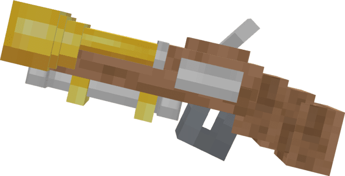 Improvised Guns Addon (1.20) - MCPE/Bedrock Mod 6