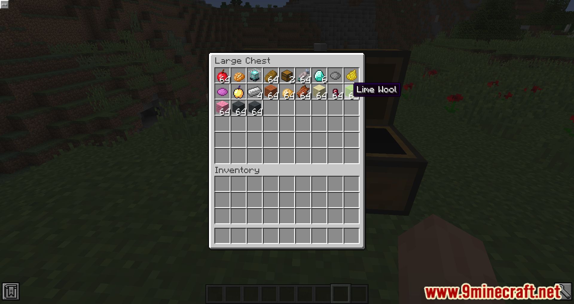 Inventory Bogo Sorter Mod (1.12.2) - Efficiency Meets Convenience, Hotbar Columns Scrolling in Minecraft 8