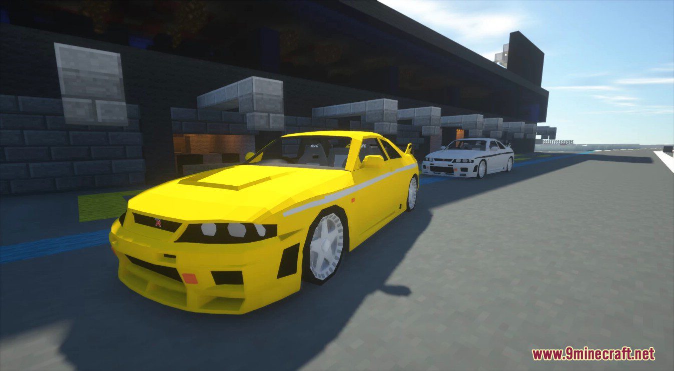 Japan Sports Cars Content Pack (1.12.2, 1.7.10) – Nissan, Mazda, Toyota... 7