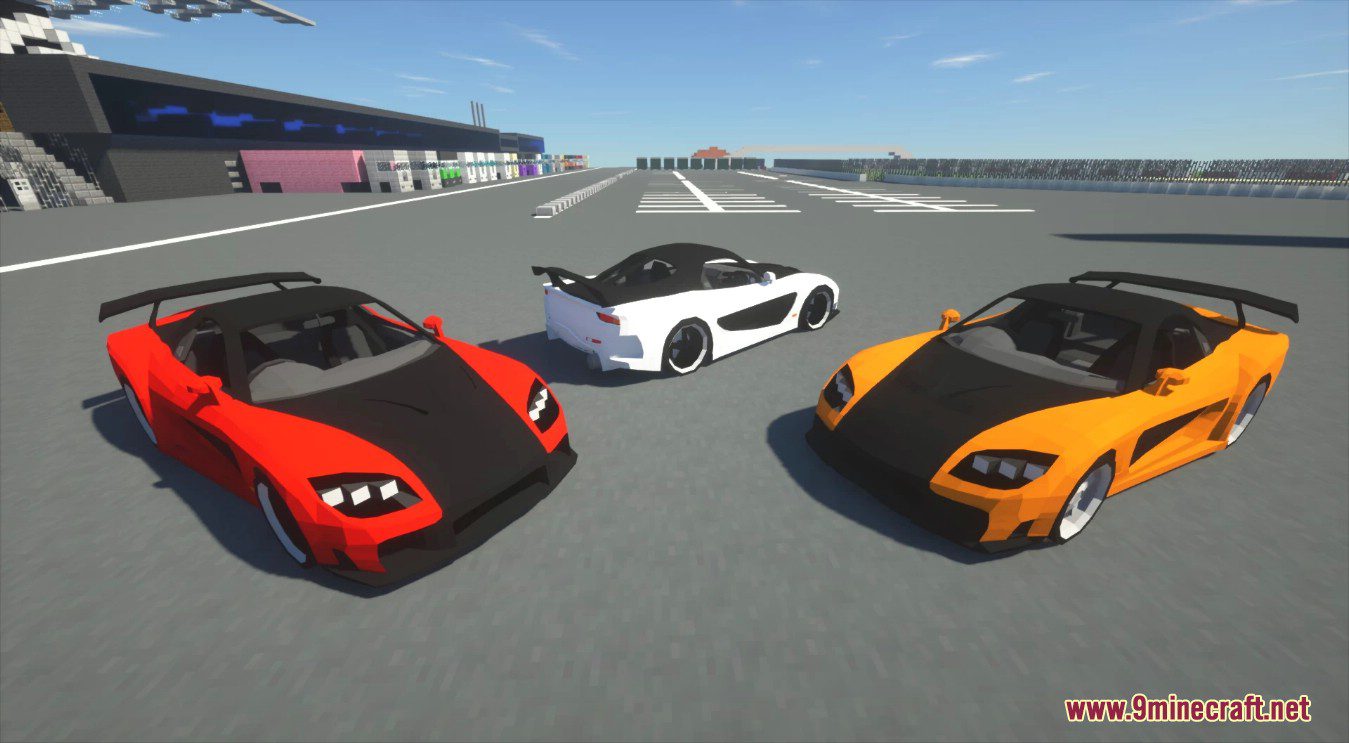 Japan Sports Cars Content Pack (1.12.2, 1.7.10) – Nissan, Mazda, Toyota... 8