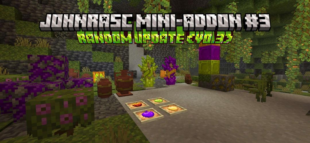 Johnrasc Addon Adventure Addon (1.20) - MCPE/Bedrock Modpack 4