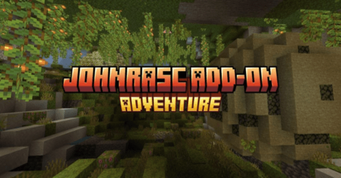 Johnrasc Addon Adventure Addon (1.20) - MCPE/Bedrock Modpack 1