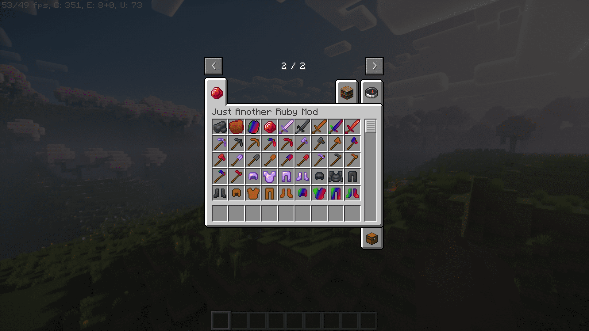 Just Another Ruby Mod (1.20.4, 1.19.4) - More Ores, Minerals and Gear! 2