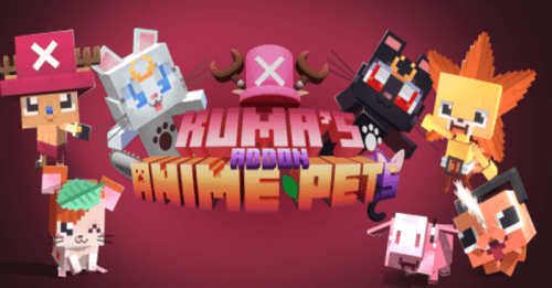 Kuma’s Anime Pets Addon (1.20) – MCPE/Bedrock Mod Thumbnail