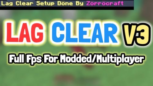 Lag Clear Addon (1.20, 1.19) – Full FPS for Modded/Multiplayer Thumbnail
