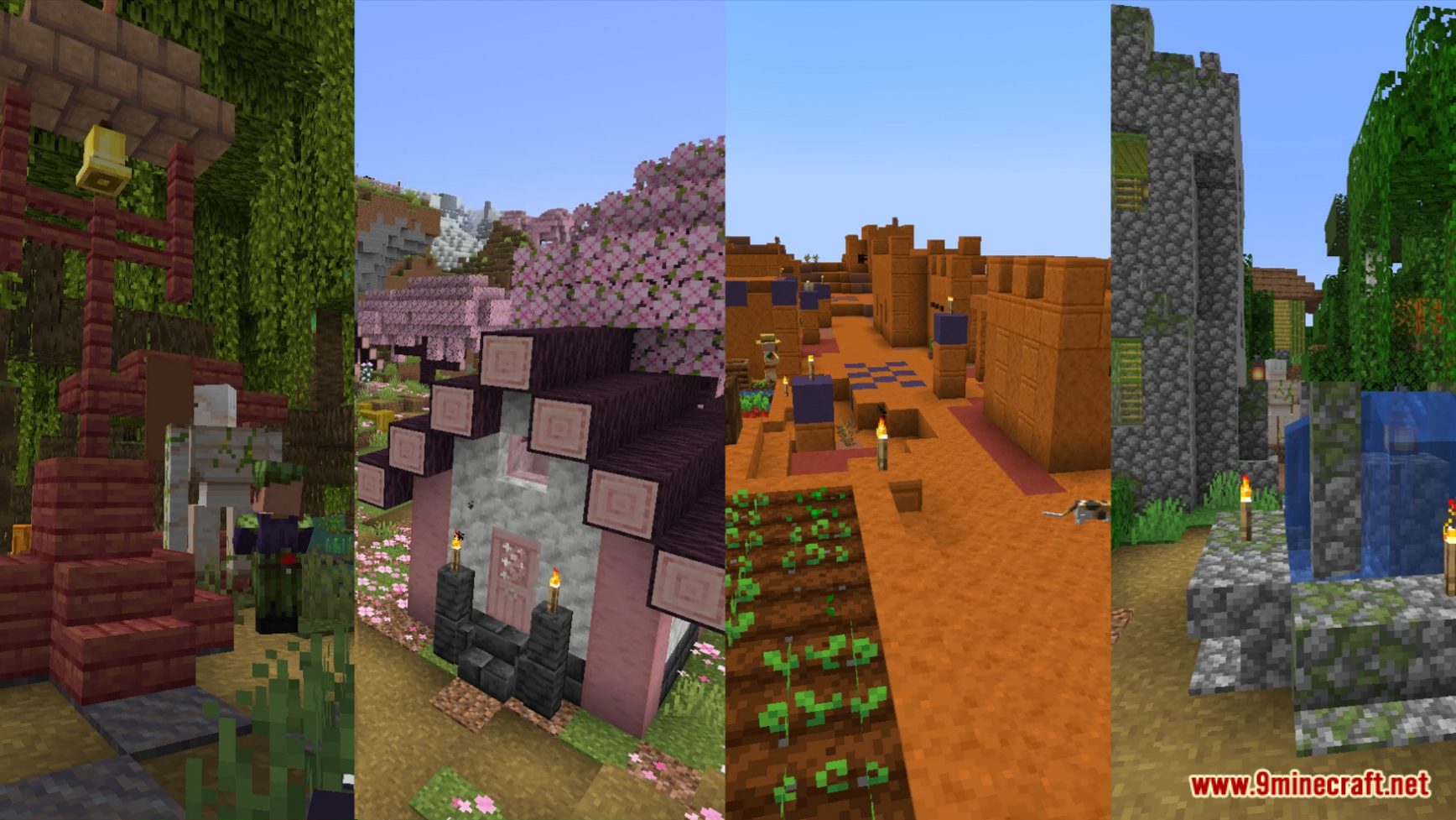 Laser's Vanilla Style Villages Data Pack (1.20.2, 1.19.4) - Enhance Your Minecraft Villages! 6