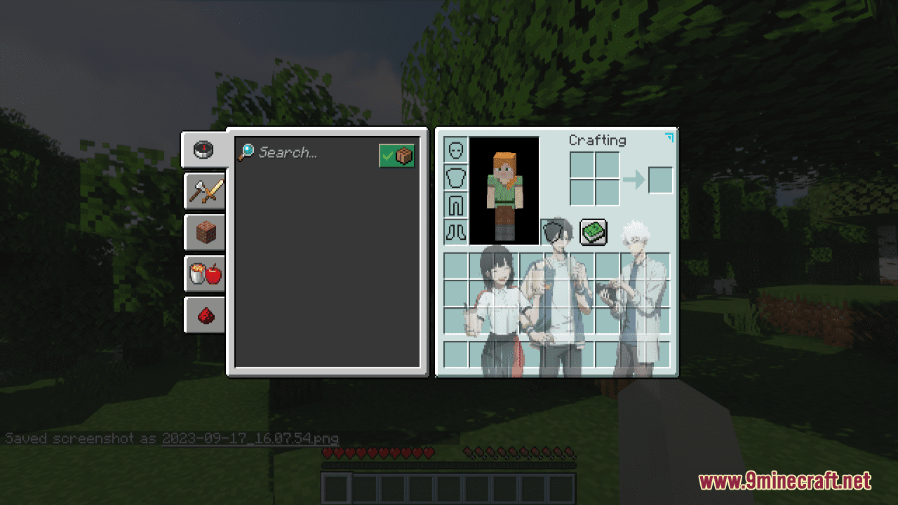 Link Click Custom GUI Resource Pack (1.20.6, 1.20.1) - Texture Pack 10