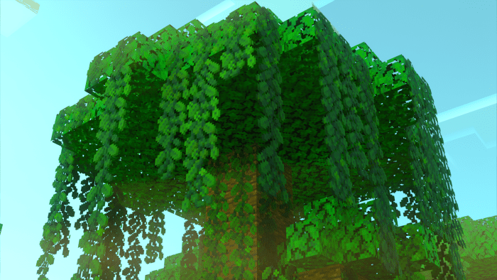 Lush Creeping Vines Resource Pack (1.20, 1.19) - MCPE/Bedrock 3